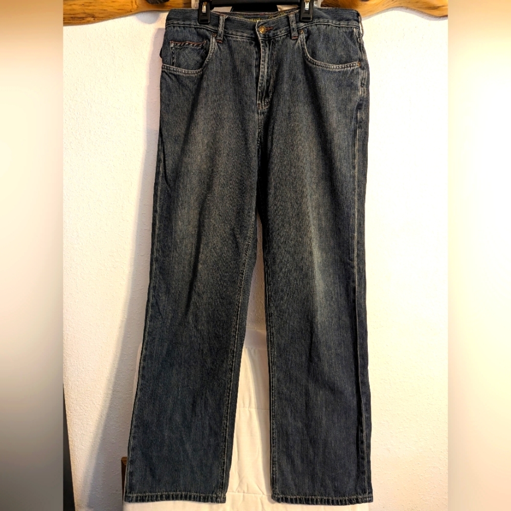 Men's Tommy Bahama Classic Fit Blue Jeans Size 35 x 32